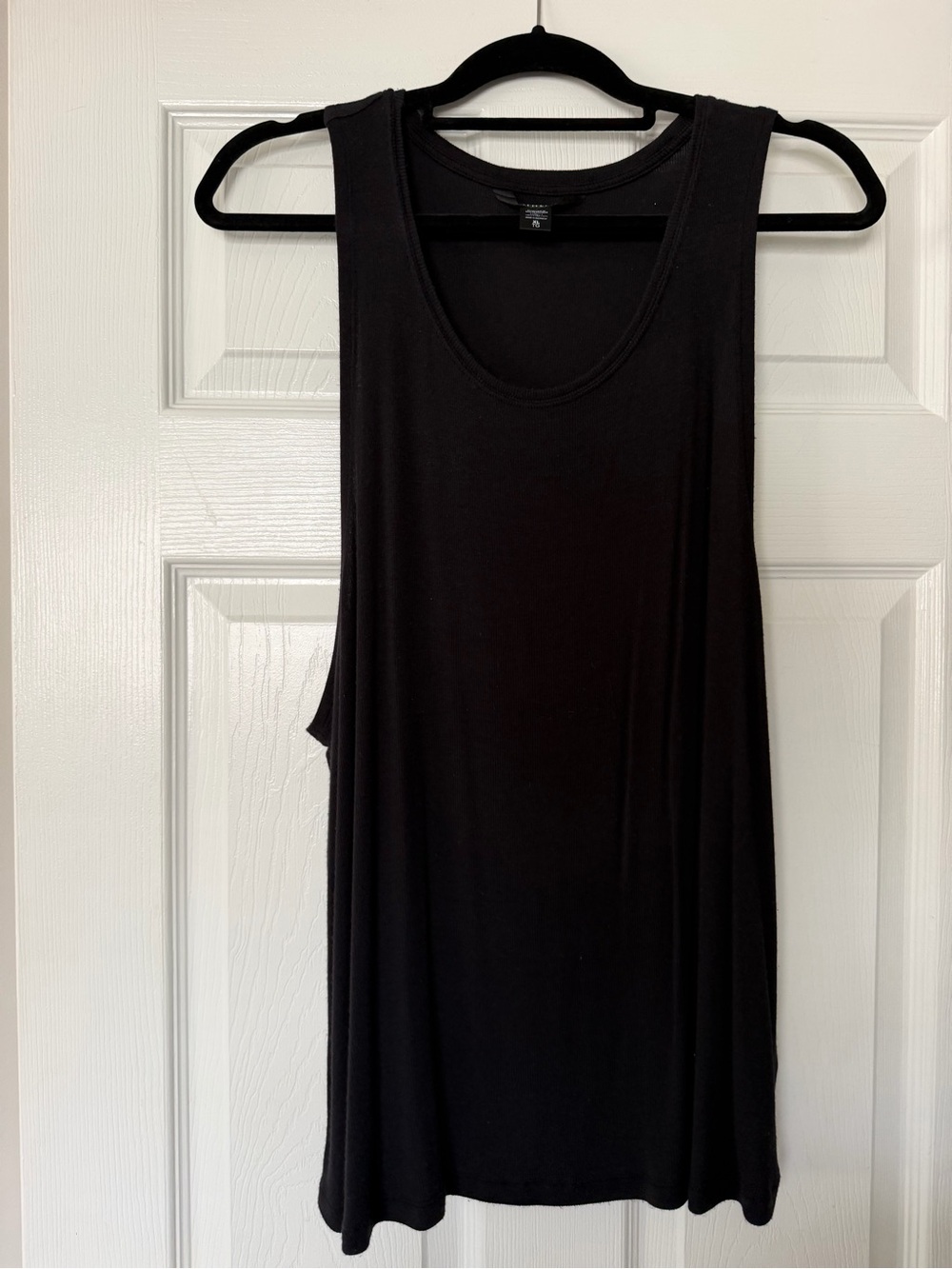 Athleta Black Scoop Neck Tank Top